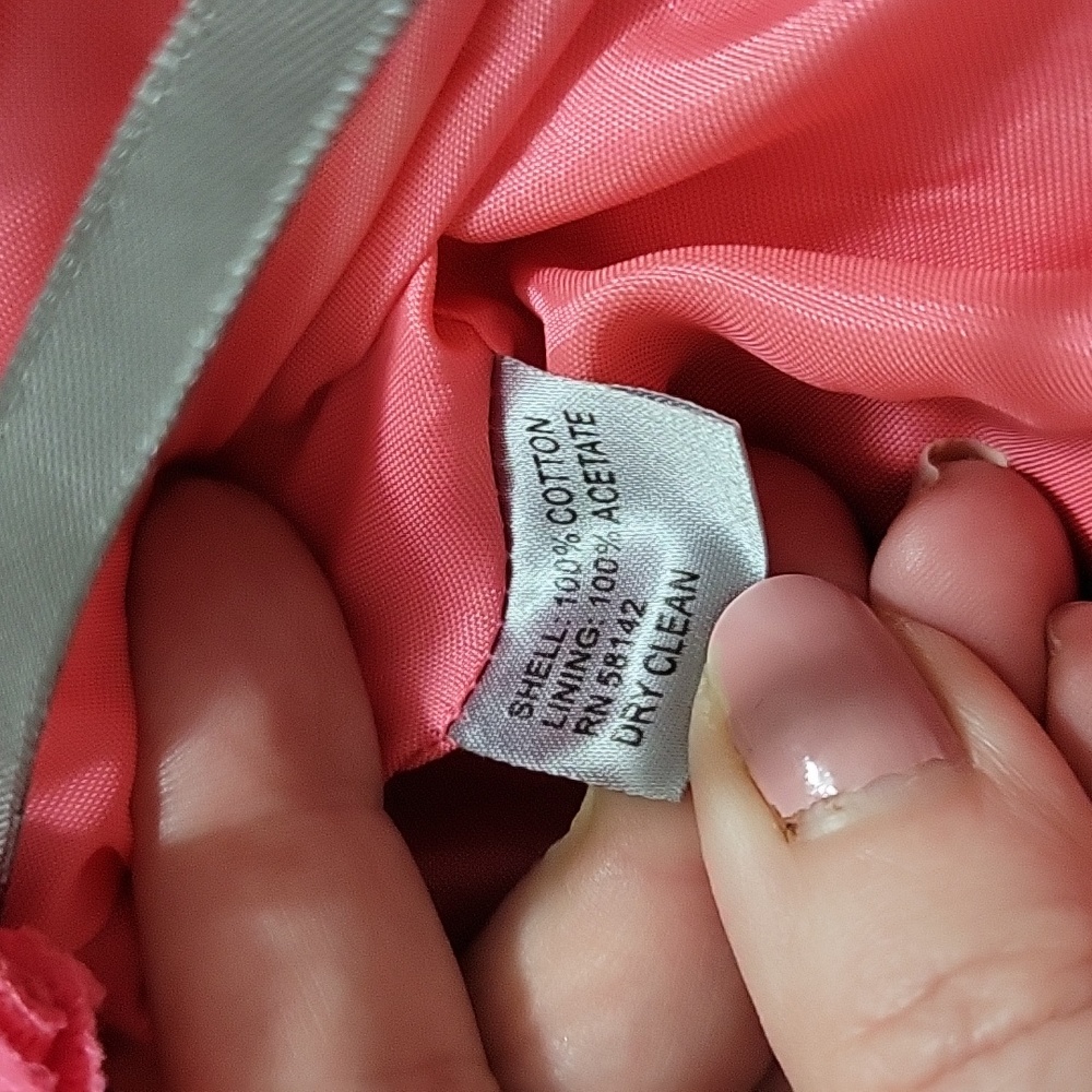 Muse fushia eyelet dress 6 - Picture 9 of 9